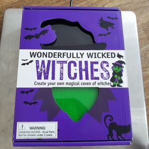 Wonderfully Wicked Witches Halloween Felt Craft Kit